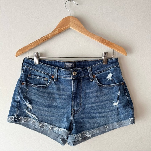 Abercrombie & Fitch Pants - Abercrombie & Fitch Denim Shorts